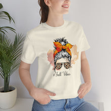 Load image into Gallery viewer, Messy Bun - Fall and Winter Styles Unisex Jersey Short Sleeve Tee