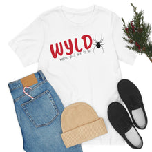 Load image into Gallery viewer, WYLD - Widow You'd Like to Do (or Date) Unisex Jersey Short Sleeve Tee