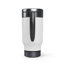 Load image into Gallery viewer, WIM- Widowed in Montgomery County Stainless Steel Travel Mug with Handle, 14oz
