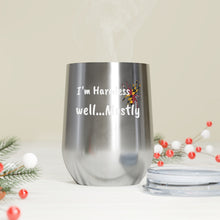 Load image into Gallery viewer, I'm Harmless MD Flag Black Widow 12oz Insulated Wine Tumbler
