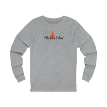 Load image into Gallery viewer, #The Fire Is Real Unisex Jersey Long Sleeve Tee