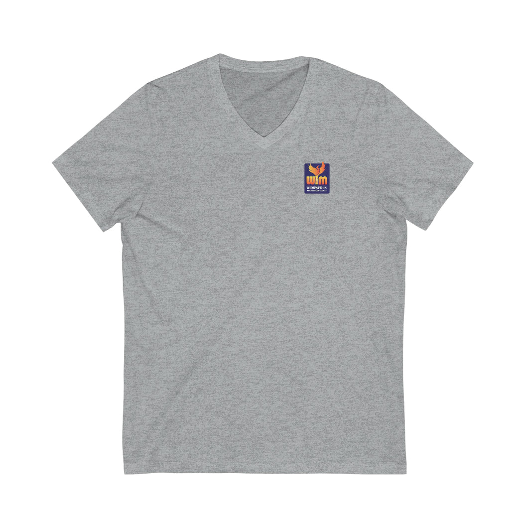 WIM- Widows in Montgomery County  ( unisex Tee Logo front & Back)