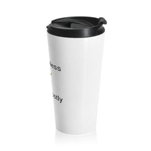 Load image into Gallery viewer, I&#39;m Harmless MD Flag Spider Stainless Steel Travel Mug
