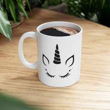 Load image into Gallery viewer, I Wish I was a Unicorn....  so I could stab JERKS with my head  Ceramic  Mug
