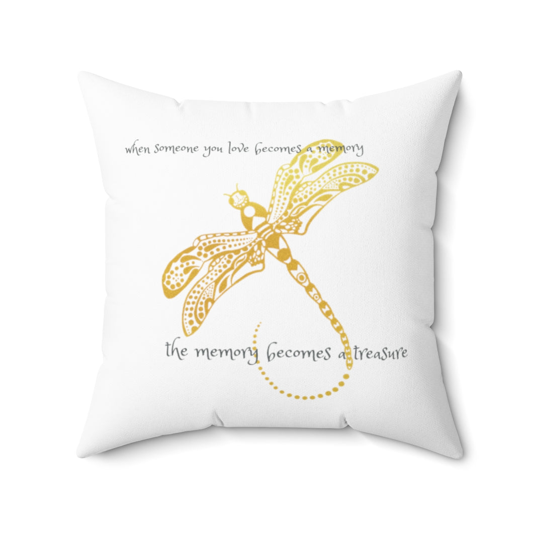 Dragonfly Memories - Square Pillow Case