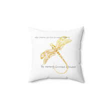 Load image into Gallery viewer, Dragonfly Memories - Square Pillow Case
