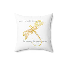 Load image into Gallery viewer, Dragonfly Memories - Square Pillow Case

