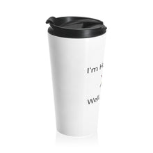 Load image into Gallery viewer, I&#39;m Harmless MD Flag Spider Stainless Steel Travel Mug

