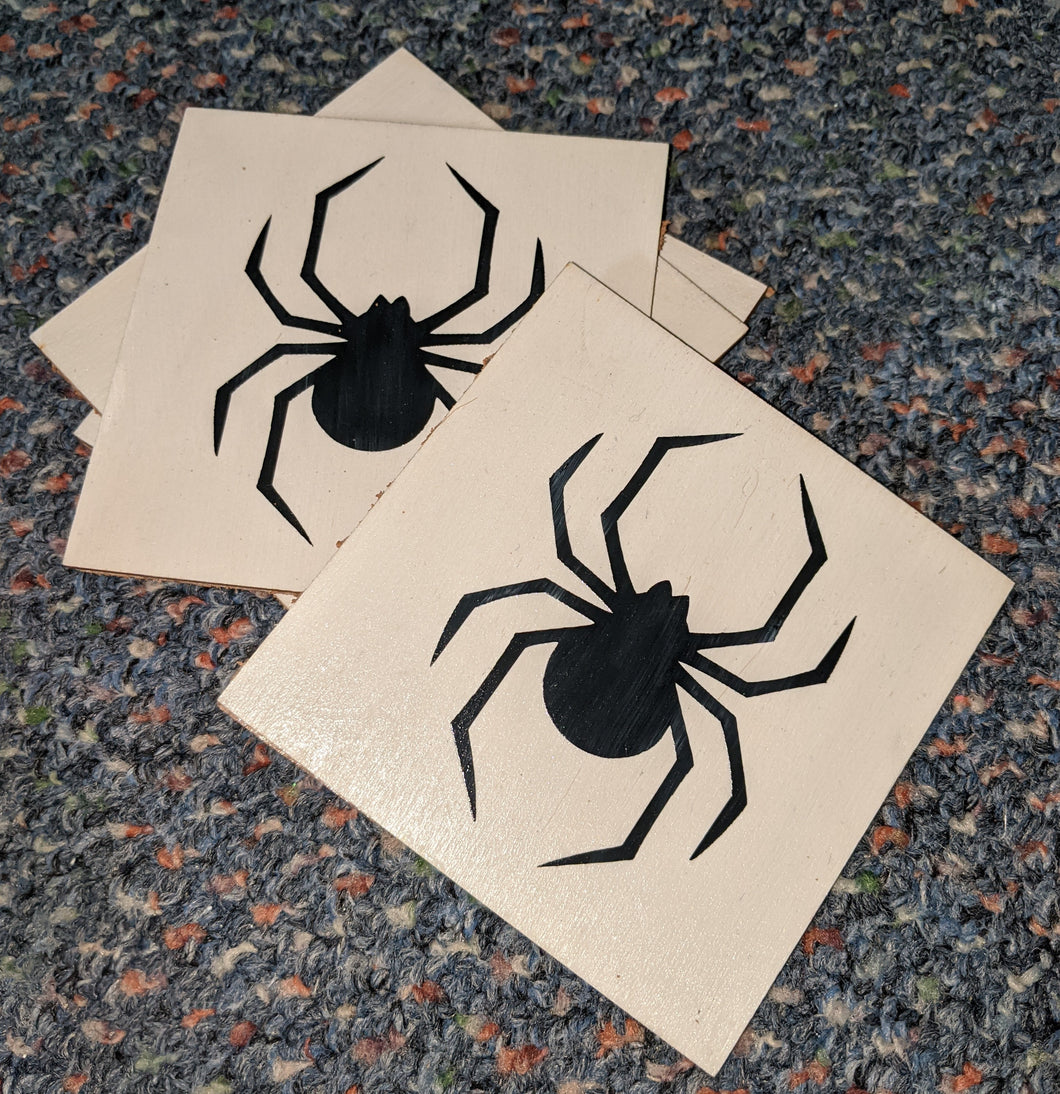 Black Widow coaster set