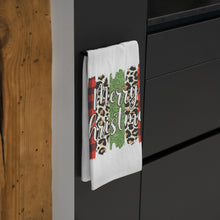 Load image into Gallery viewer, Merry Christmas Tea Towel - Matching Pot Holder available

