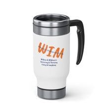 Load image into Gallery viewer, WIM- Widowed in Montgomery County  Stainless Steel Travel Mug with Handle, 14oz

