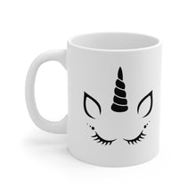 Load image into Gallery viewer, I Wish I was a Unicorn....  so I could stab JERKS with my head  Ceramic  Mug
